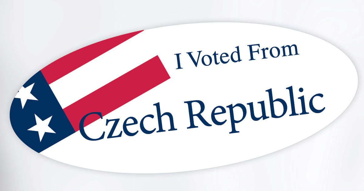 I voted sticker